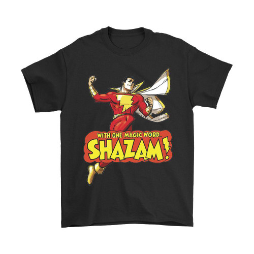 Shazam Dc Comics Man's T-Shirt Tee