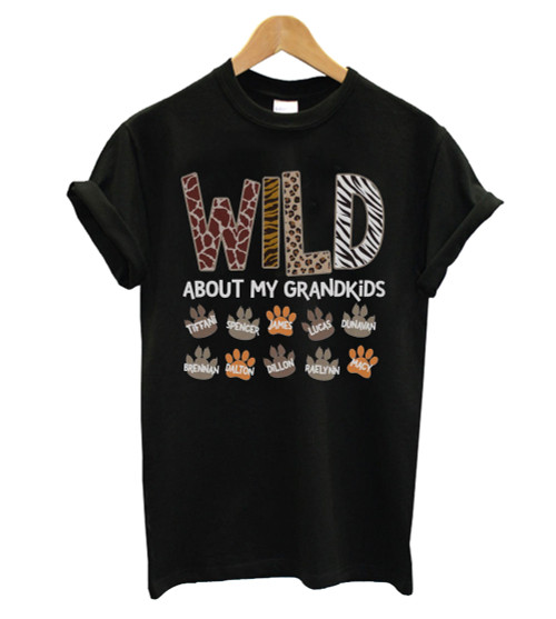 Wild About My Grandkids Men's T-Shirt Tee Wild About My Grandkids Men's T-Shirt Tee
