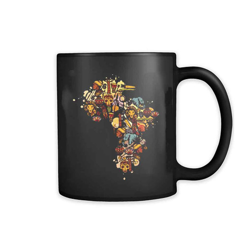 Africa Map Juneteenth Freeish Mug