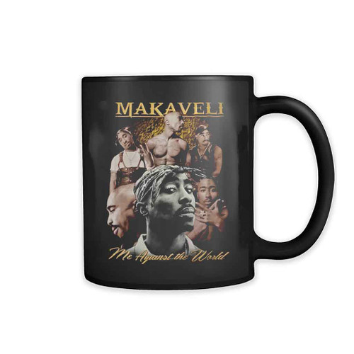 2 Pac Tupac Shakur Hip Hop Me Against The World Makaveli Mug