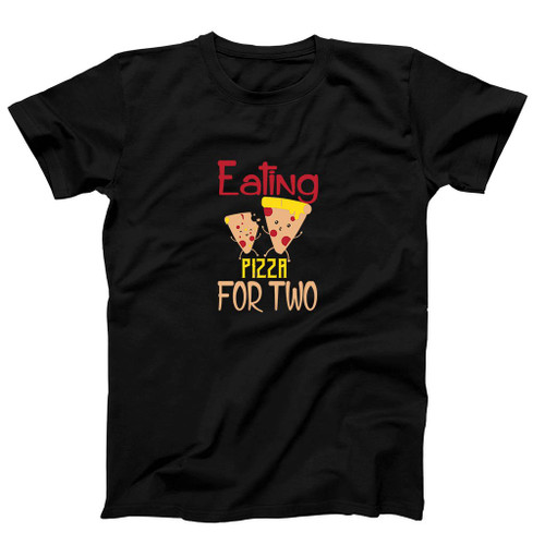 Eating Pizza For Two Four Man's T-Shirt Tee