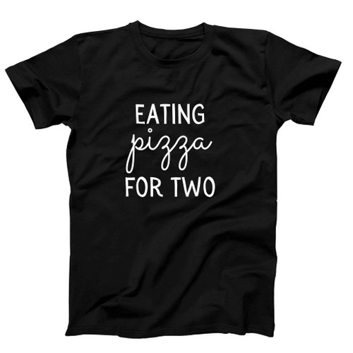 Eating Pizza For Two Piss Man's T-Shirt Tee