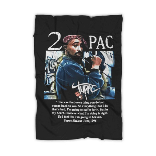 2pac Funny Quotes Tupac Shakur Blanket