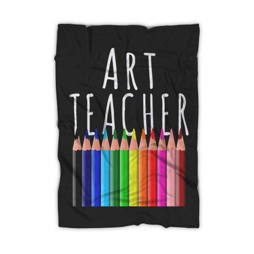 Art Teacher Logo Blanket