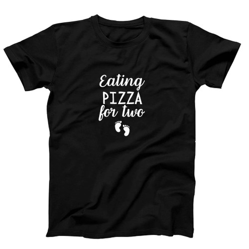 Eating Pizza For Two Man's T-Shirt Tee Eating Pizza For Two Man's T-Shirt Tee