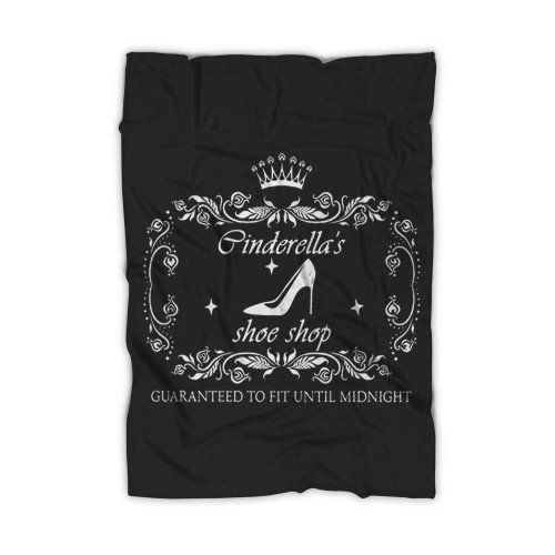 Cinderella Shoe Shop Disney Blanket