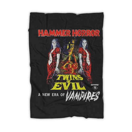 Hammer Horror Twins Of Evil Blanket