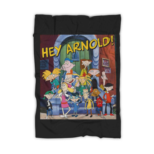Hey Arnold Friends Group Shot Blanket