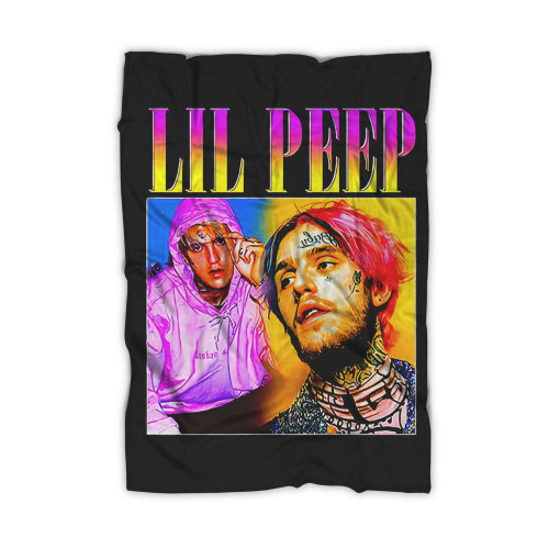 Lil Peep Rapper Hiphop Blanket