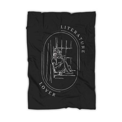 Literature Lover Book Reader Blanket