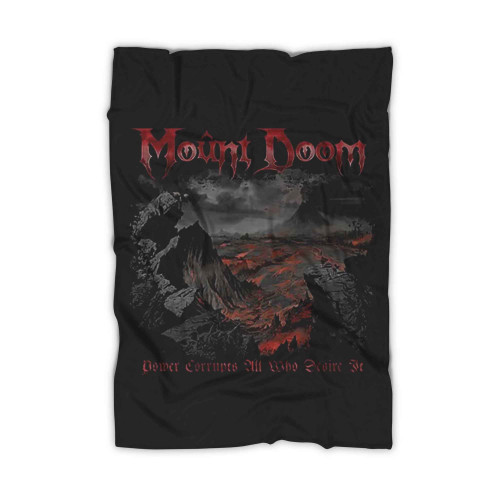 Lord Of The Rings Mount Doom Blanket