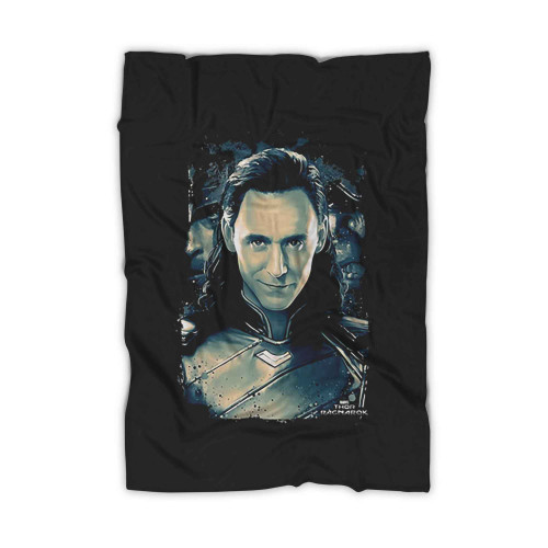 Marvel Thor Ragnarok Loki Distressed Blanket