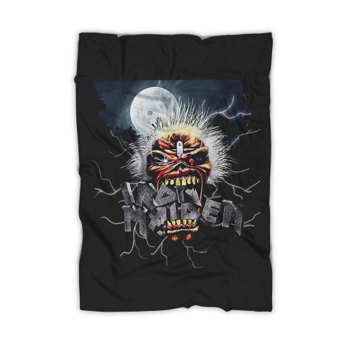 Number Of The Beast Iron Maiden Blanket