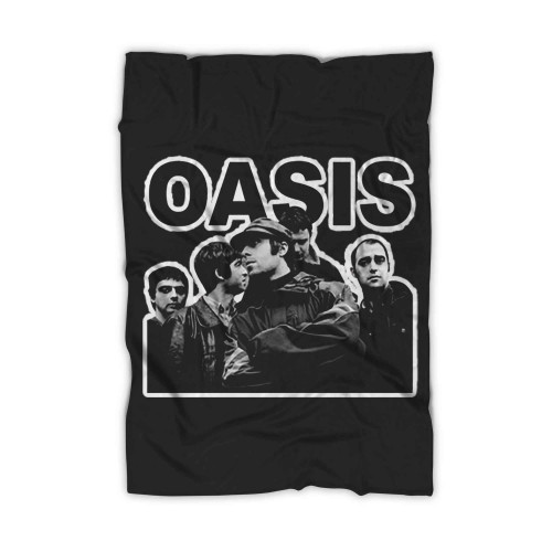 Oasis Rock Band Inspired Blanket