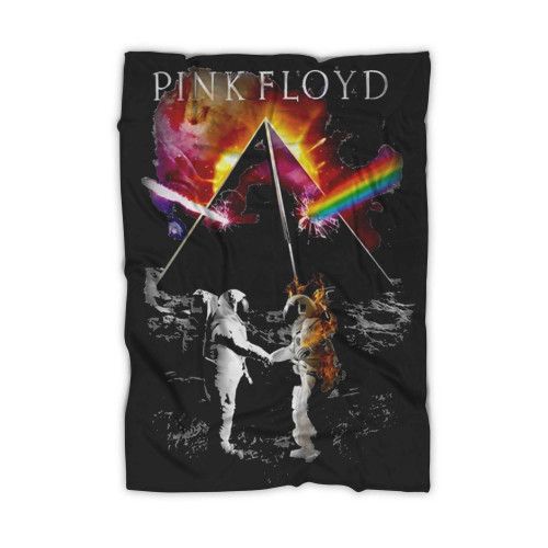 Pink Floyd Band Logo Rock Astronaut Blanket