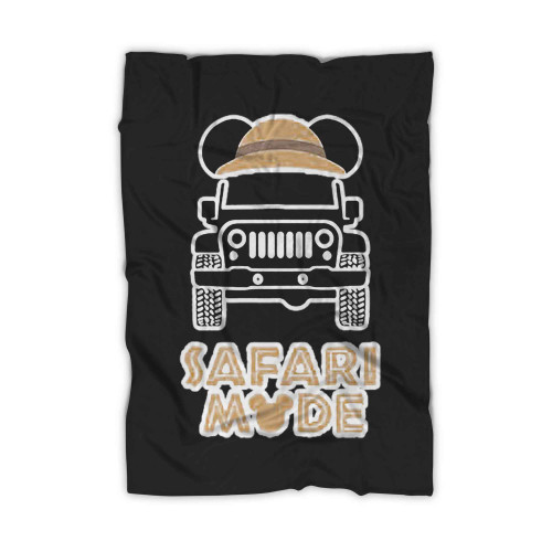 Safari Mode Mickey Or Minnie Blanket Safari Mode Mickey Or Minnie Blanket