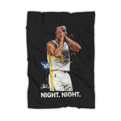 Steph Curry Night Night Champions Blanket