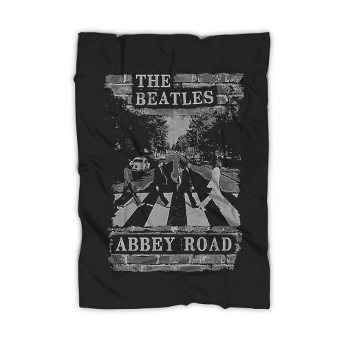 The Beatles Brick Wall Abbey Road Blanket