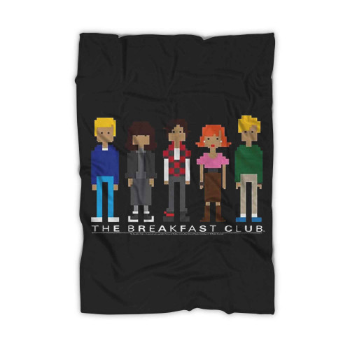 The Breakfast Club Pixels Blanket