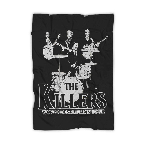 The Killers Band Members World Destrution Tour Blanket The Killers Band Members World Destrution Tour Blanket