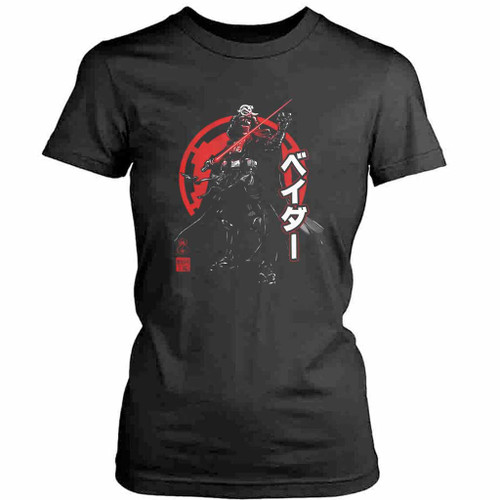Visions Darth Vader Kanji Womens T-Shirt Tee