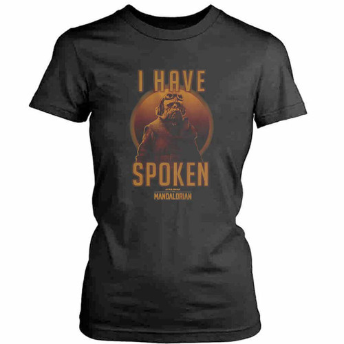 The Mandalorian Kuiil I Have Spoken Womens T-Shirt Tee