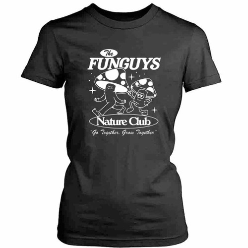 The Funguys Mushroom Preppy Womens T-Shirt Tee