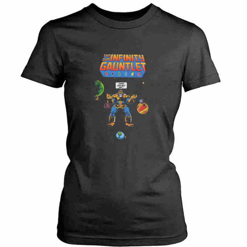 Thanos The Infinity Gauntlet Womens T-Shirt Tee