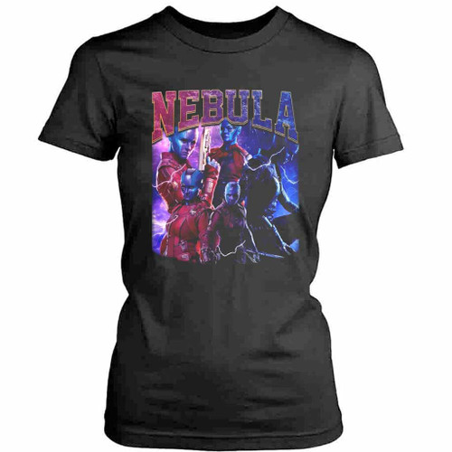 Nebula Poster Marvel Avenger Womens T-Shirt Tee