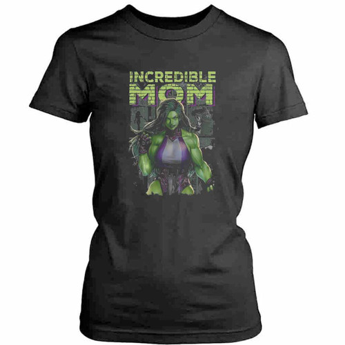 Mom Marvel The Incredible Hulk Womens T-Shirt Tee