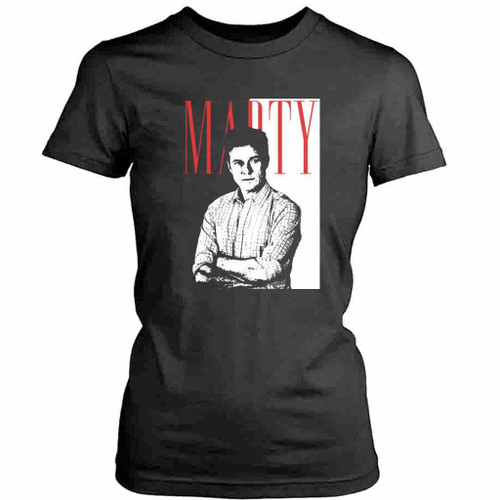 Marty Byrde Scarface Parody Ozark Womens T-Shirt Tee