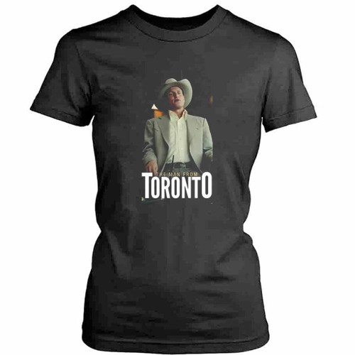Man From Toronto New Movie 2022 Film Poster Directors Chair Woody Harrelson Womens T-Shirt Tee