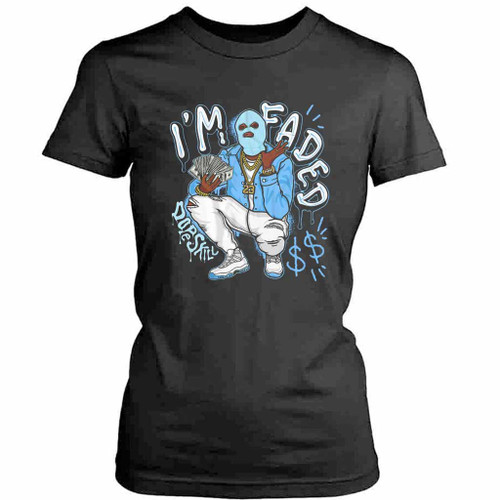 I Am Faded Womens T-Shirt Tee
