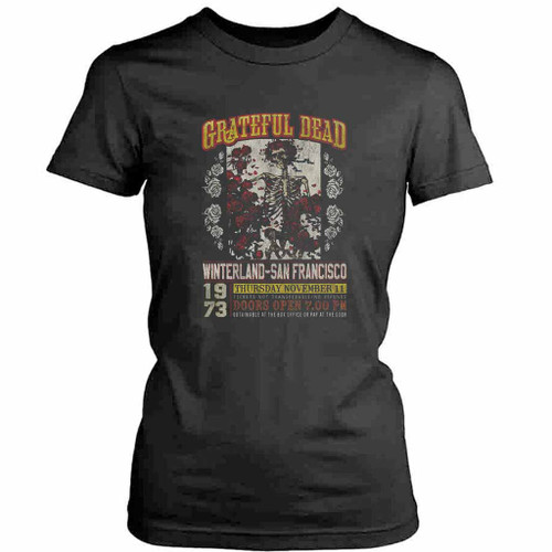 Grateful Dead San Francisco Photo Womens T-Shirt Tee