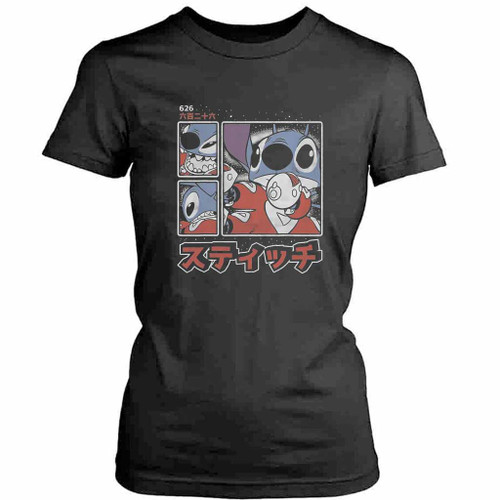 Disney Lilo And Stitch 626 Stitch Womens T-Shirt Tee