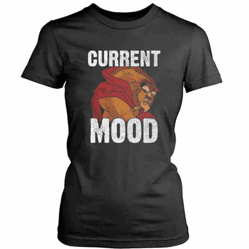 Disney Beauty And The Beast Current Womens T-Shirt Tee