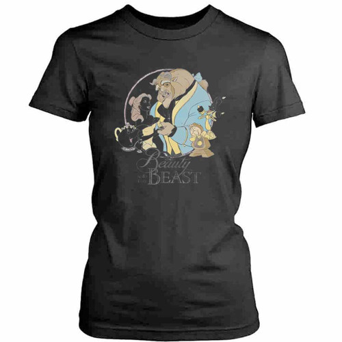 Disney Beauty And The Beast Womens T-Shirt Tee