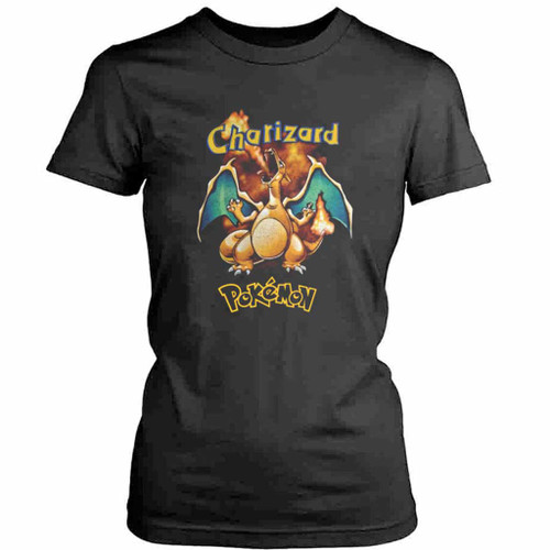 Charizard Pokemon Gamers Womens T-Shirt Tee