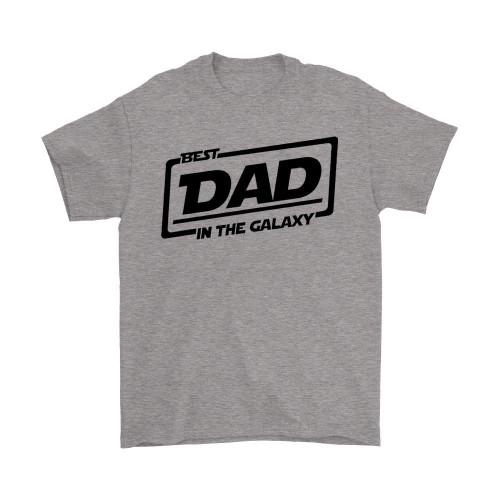 Star Wars Best Dad In The Galaxy For Fathers Day Man's T-Shirt Tee