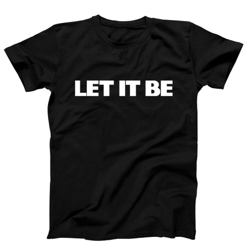 The Beatles Let It Be Man's T-Shirt Tee