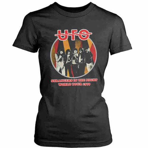 1979 Ufo World Tour Rock Concert Womens T-Shirt Tee