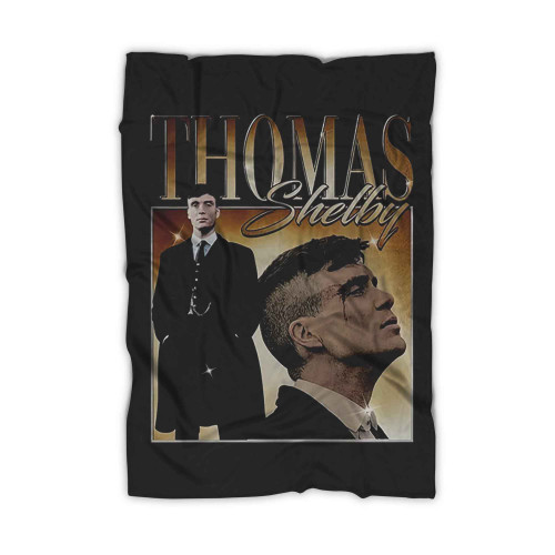 Vintage 90s Style Thomas Shelby Blanket