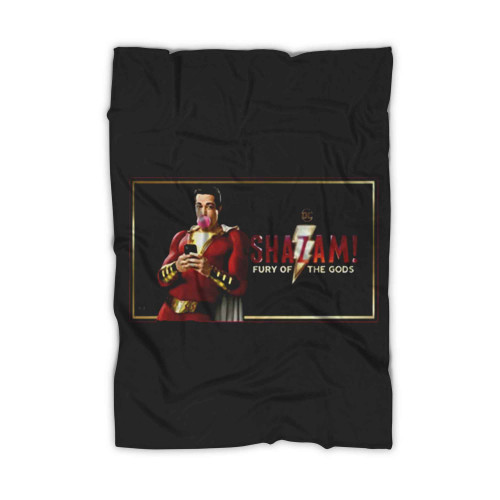 Shazam Fury Of The Gods Super Hero Comics Blanket