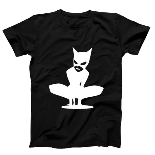 Cat Woman Superhero Man's T-Shirt Tee