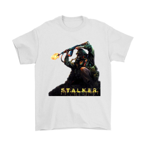 Chernobyl Cover Fire Stalker Man's T-Shirt Tee Chernobyl Cover Fire Stalker Man's T-Shirt Tee