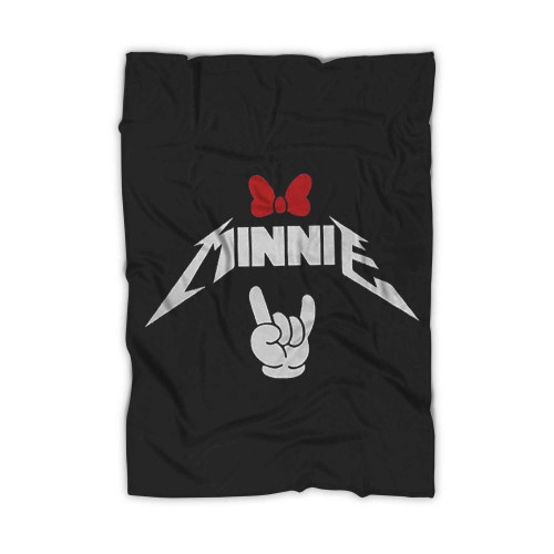 Minnie Mouse Heavy Metal Blanket