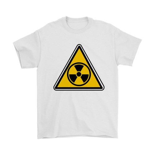 Chernobyl Radioactive Warning Triangle Man's T-Shirt Tee