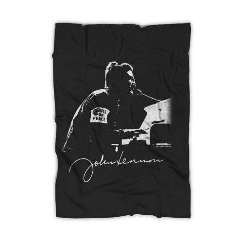 John Lennon People For Peace Blanket