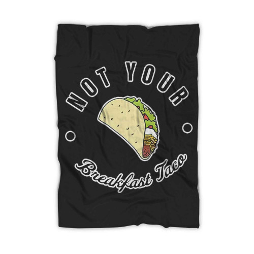 Jill Biden Breakfast Taco Blanket