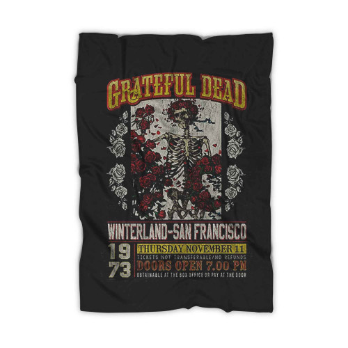 Grateful Dead San Francisco Photo Blanket